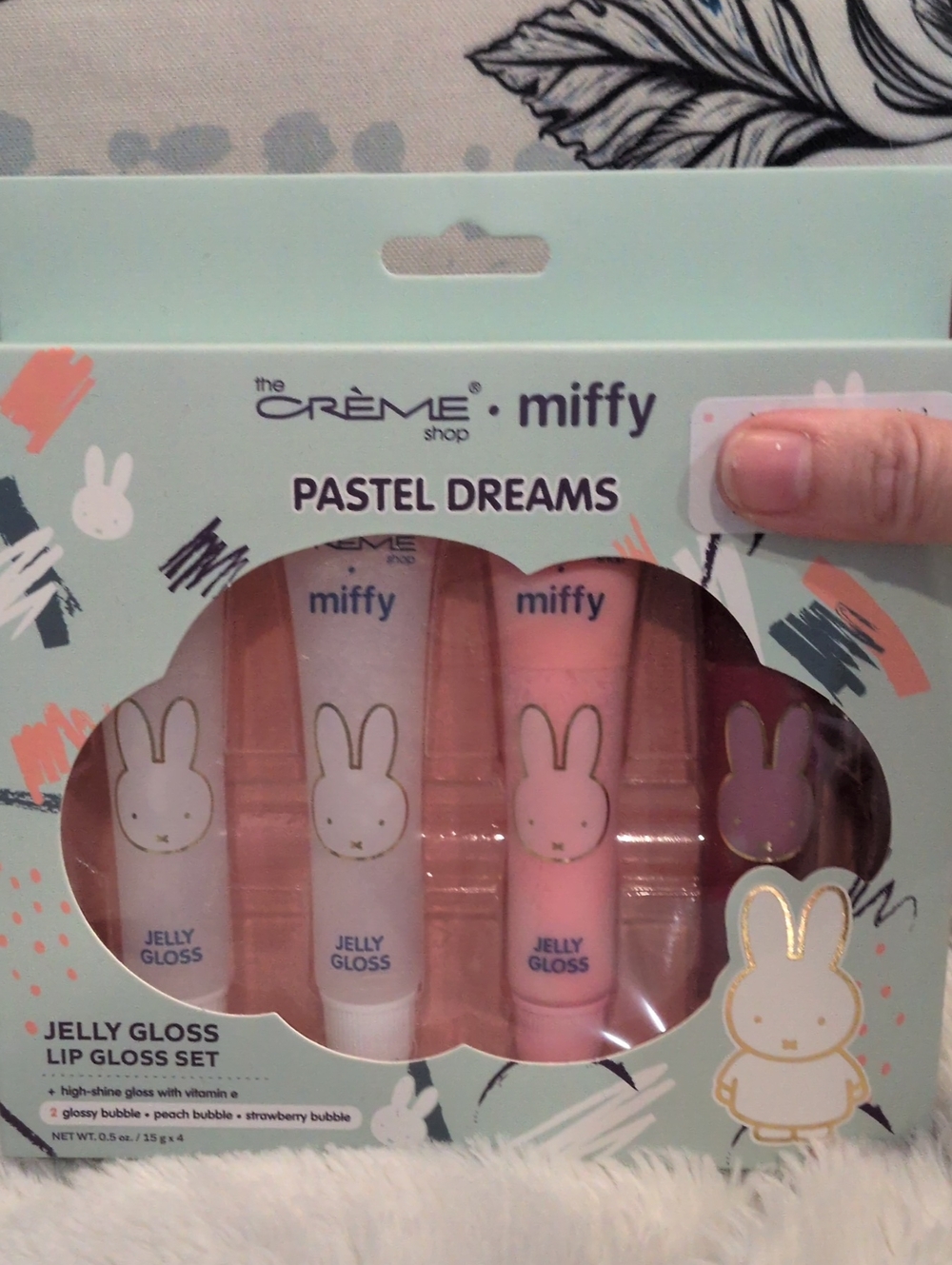 The Creme Shop x Miffy Pastel Dreams Jelly Gloss Lip Set